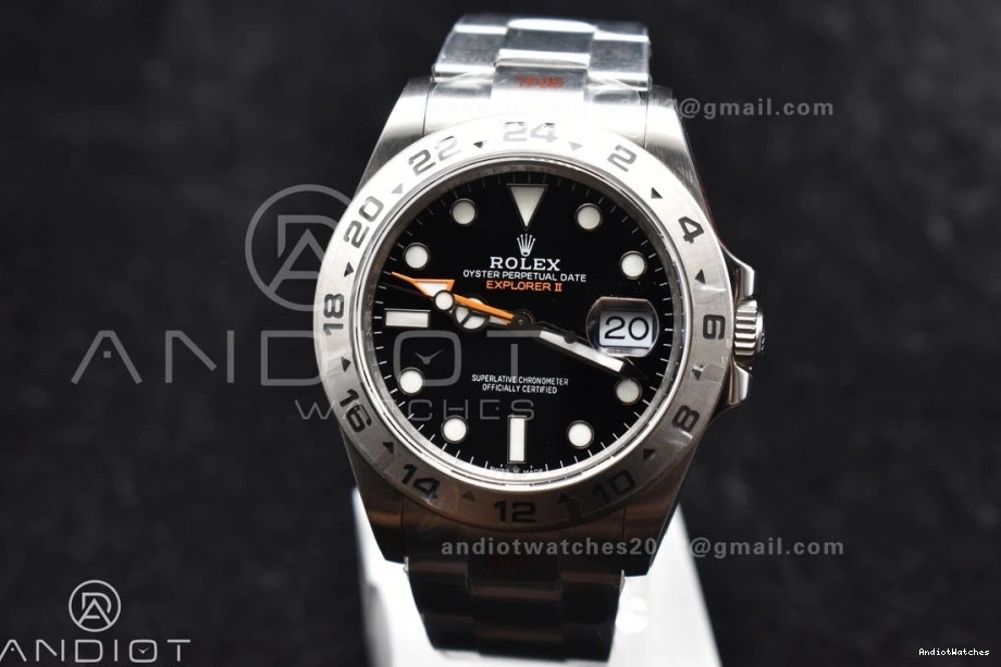 1:1 II Edition Explorer SS WellDesigned 42mm on 226570 VR3285 Bracelet Best 847 904L GMF Black Black Dial CHS 0226